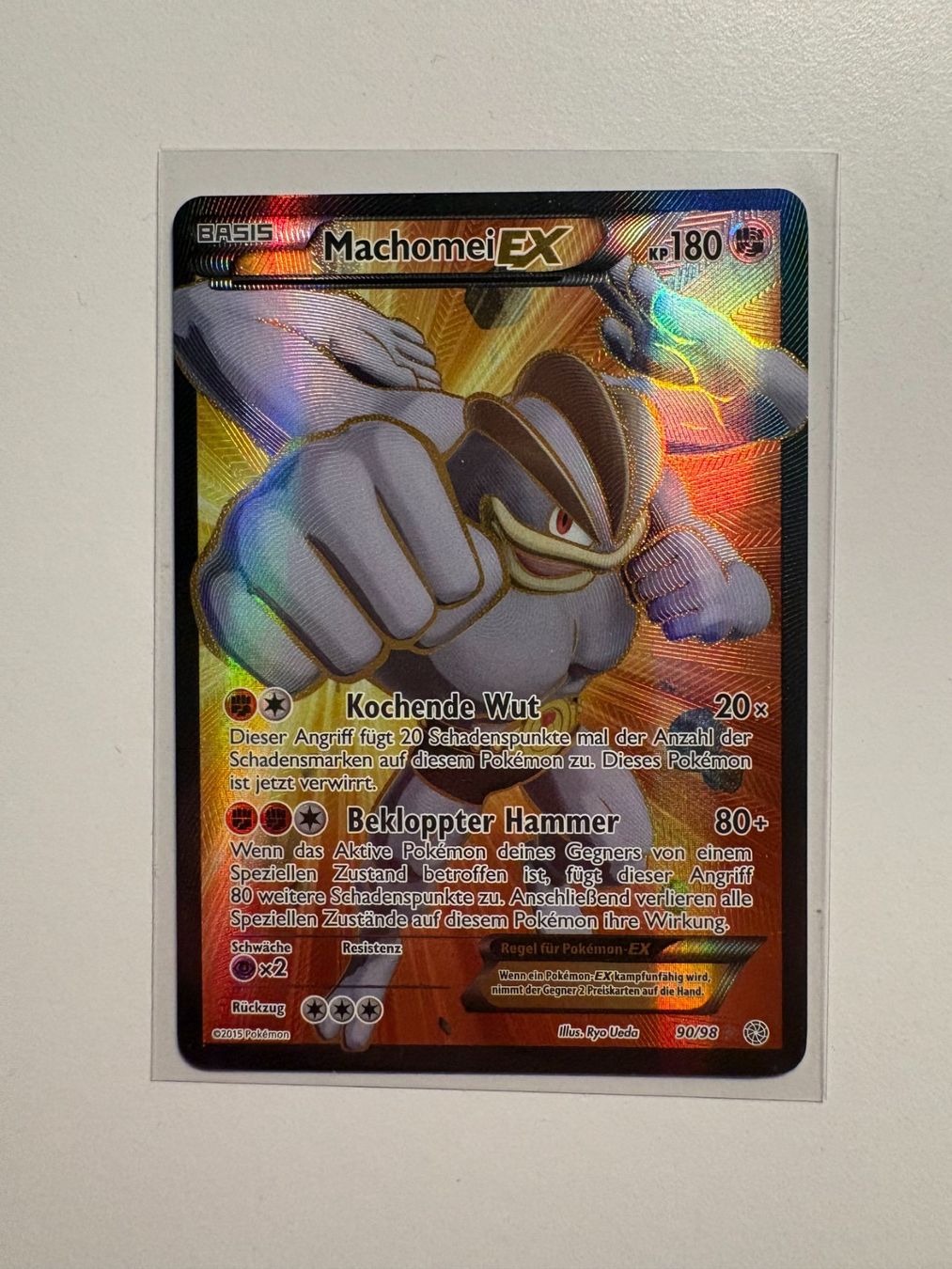 Pokémon Sammelbilder & Trading cards: Machomei EX #90 Ewiger Anfang – Gebraucht aus Dachsen von MiMe_94