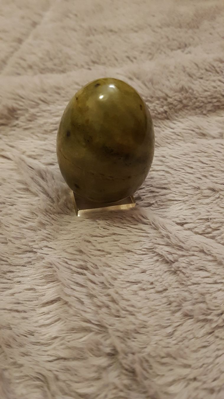 Mineralien & Heilsteine: Jade Ei Nephrit 5,5cm NEU Healing Stone Heilstein Edelstein – Neu (gemäss Beschreibung) aus Basel von him_5r5n 2