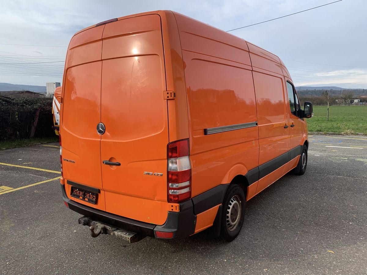 Mercedes-Benz Nutzfahrzeuge: Mercedes Benz Sprinter 316 CDI – Gebraucht aus Aarburg von Elefantibaer 1