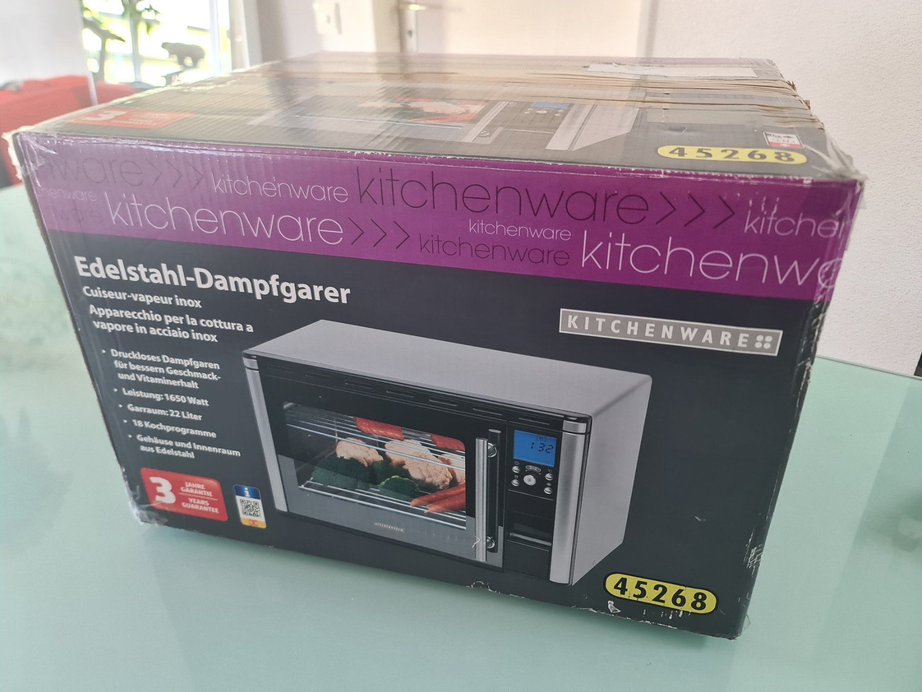 Appareils de cuisine: Kitchenware Edelstahl Grill und Dampfgarer – Neuf avec emballage d'origine à Zürich par LivingInStyle 3