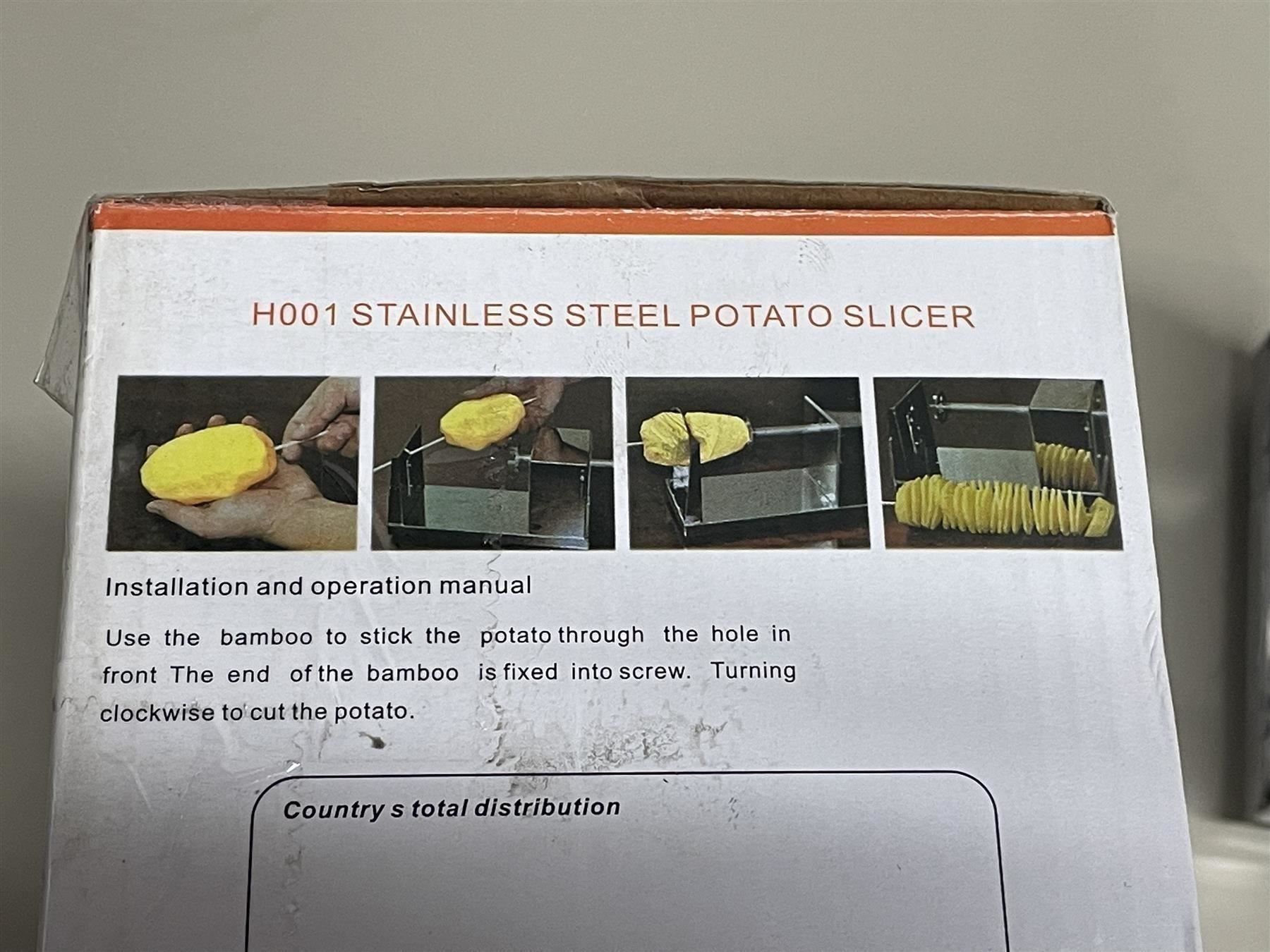 Küchengeräte: Tornado Kartoffel Schneider NEU – Neu und originalverpackt aus Hombrechtikon von SPS-Liquidationen 1