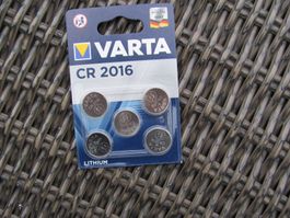 Varta Kopfbatterien CR 2016