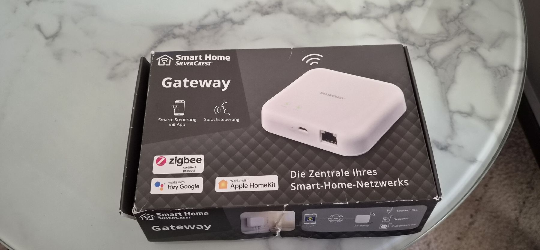 Hub & Switch: SilverCrest Smart Home Gateway LidlHome – Nuovo (secondo la descrizione) da Gerzensee venduto da Omeisel 2