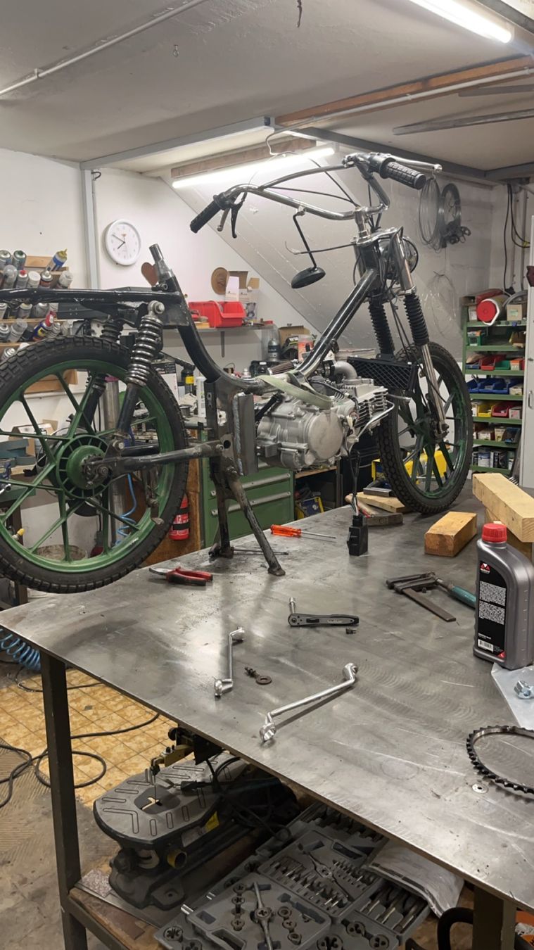 Sachs Ciclomotori: Cross Mofa Tuning Mofa Sachs 502 – Usato da Ruswil venduto da Buehrer.455 8