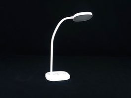 Weisse LogiLink Tischlampe