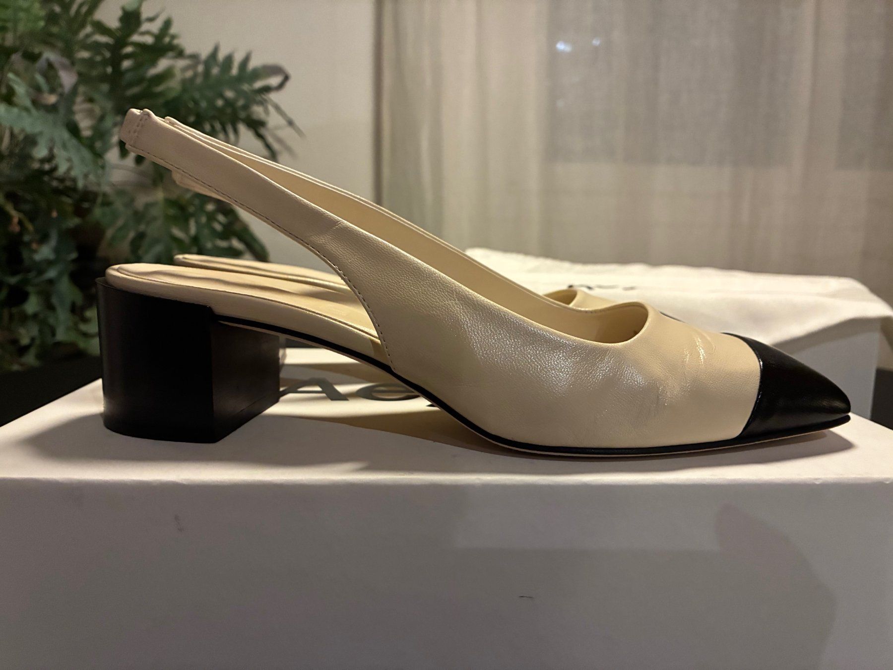 Aeyde Scarpe da donna: Aeyde Alessia Leder Slingback Pumps – Usato da Dübendorf venduto da streamlining 1