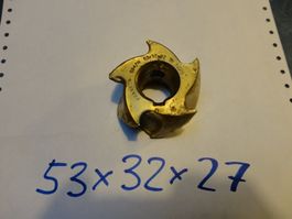 HSS Walzenfräser FRANKEN 53 X 32