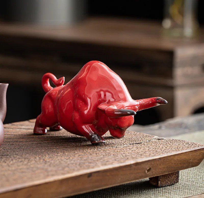 Skulpturen & Statuen: Keramik Stier Dekoration – Neu und originalverpackt aus Uerkheim von Kaufoption 2