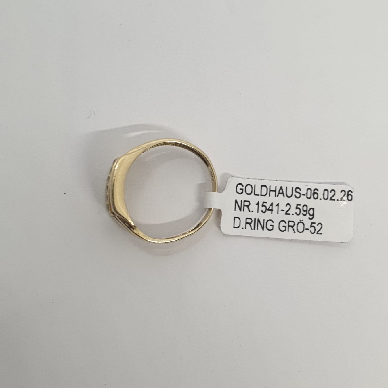 Anelli: Echt 14K Gold Ring – Usato da Luzern venduto da Goldhaus-Luzern 2