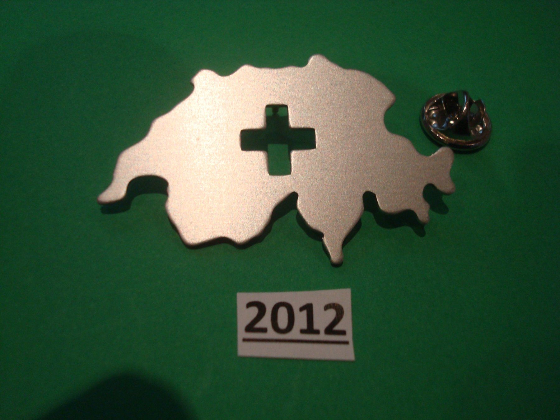 Plaketten & Abzeichen: Abzeichen 1. August 2012 – Gebraucht aus Riehen von Baerewaegli