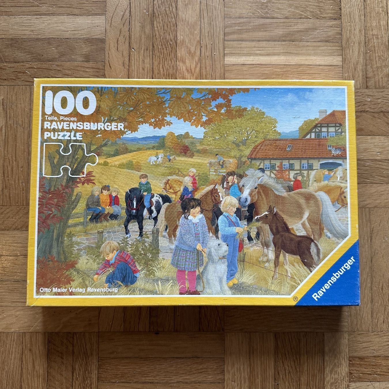 Ravensburger Puzzle: Vintage Ravensburger Puzzle 100 pieces. – Usato da Luzern venduto da nnamfuak