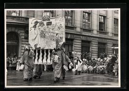 Basel, Fasnacht 1950, Verkleidete Kapell