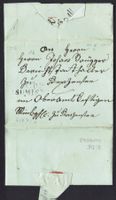 Route de Sumiswald, Brief 1818 nach Seftigen