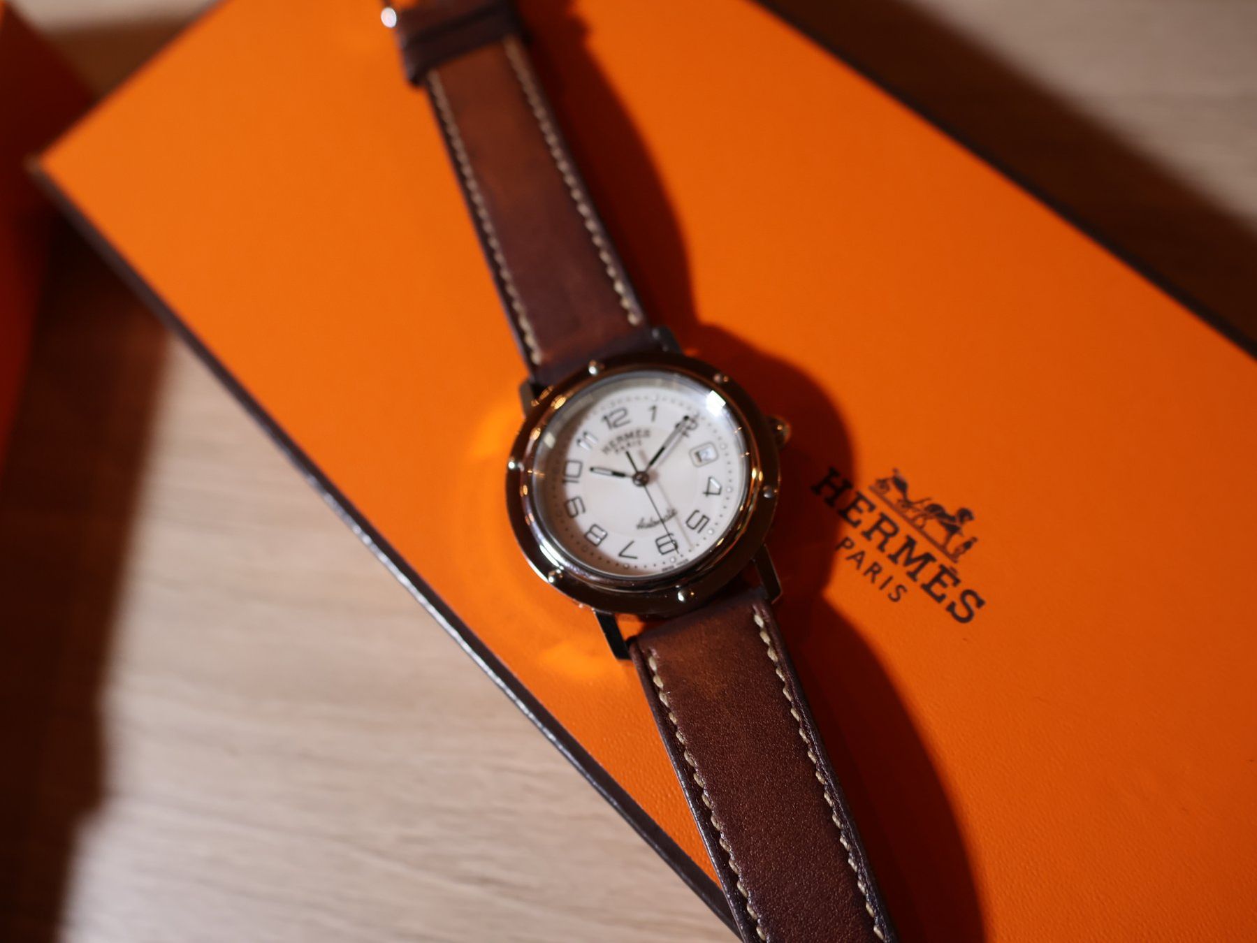 Hermès Orologi: Montre HERMÈS Clipper Automatic Date 31mm – Usato da Grand-Lancy venduto da Watches-GVA 7