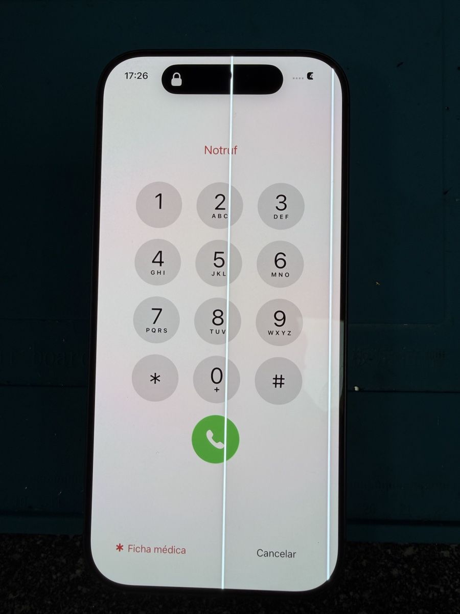 Apple Telefoni cellulari / Smartphones: Ecran iPhone 17 original - ligne – Difettoso da Bulle venduto da Nghost