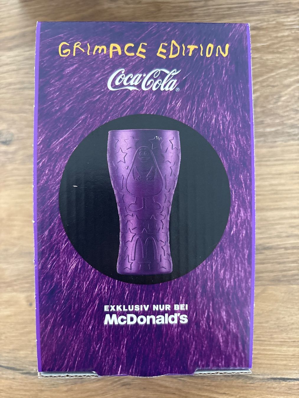 Mc Donald's Bicchieri: Coca-Cola Grimace Edition 2026 Glas Neu & OVP – Nuovo (secondo la descrizione) da Bülach venduto da ter_6jf8 1
