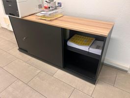 Sideboard mit Schiebetüren,Sideboard mit Schiebetüren, absch