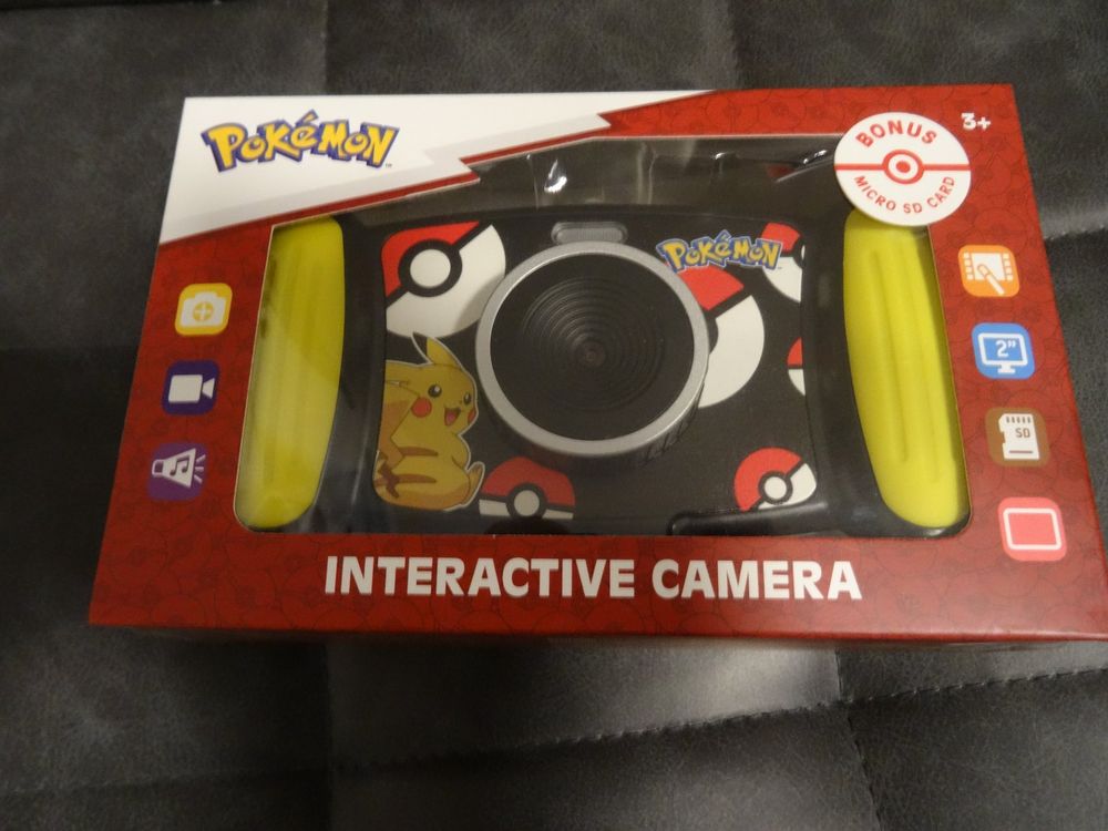 Pokemon Interactive Camera Kamera Neu