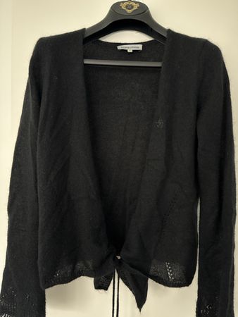 Donaldson black cardigan, size M, great condition!