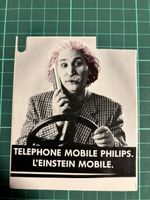 Vintage-Aufkleber aus den 80er Jahren – „L'Einstein Mobile“