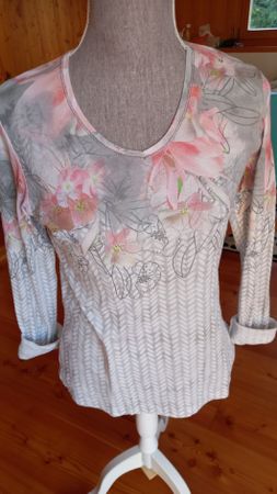Olsen Shirt, Langarm, Grösse 40, Top Zustand für Frühling!