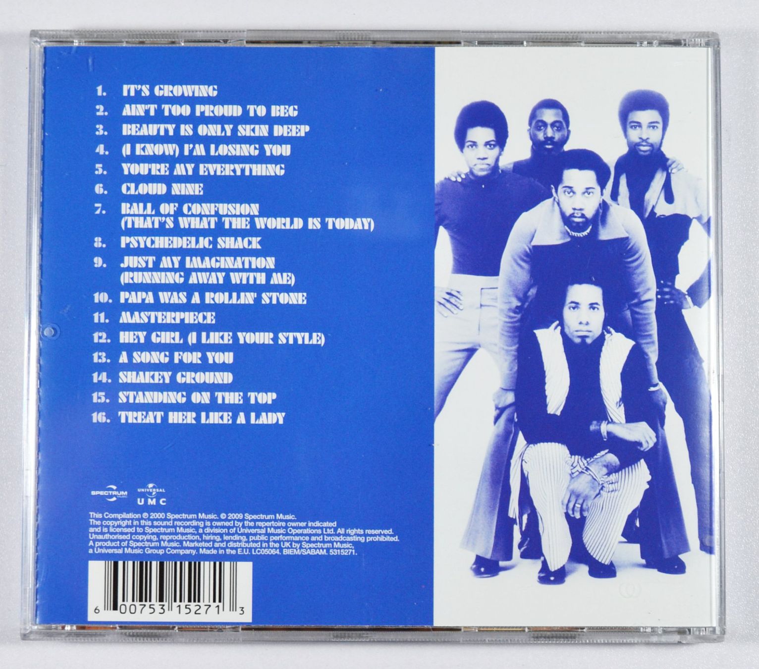 CDs: CD: THE TEMPTATIONS - Classic - The Master Collection – Neu (gemäss Beschreibung) aus Frenkendorf von Yard-Sale-2000 1