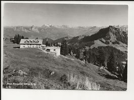 AK 1975 Restaurant Burggeist Rigi , Scheidegg