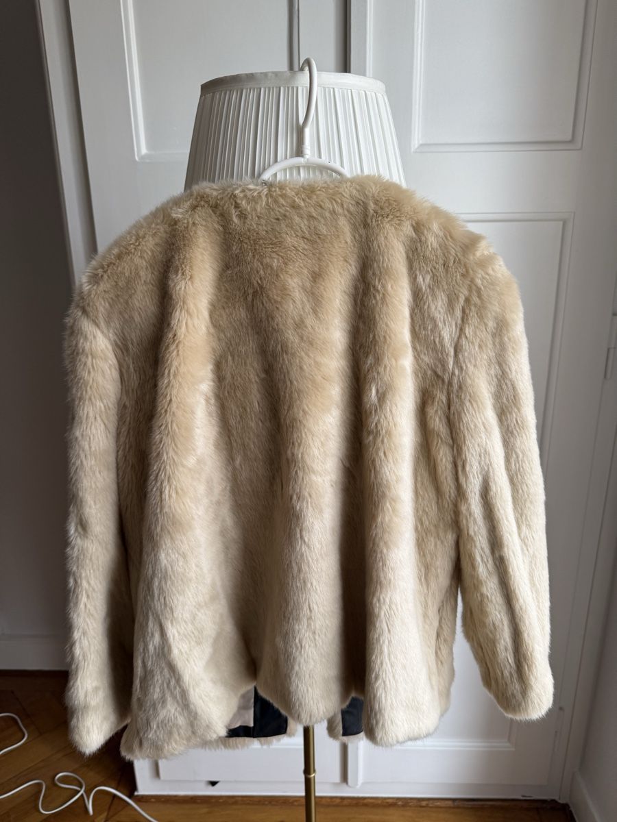 Zara Cappotti: Faux fur coat Zara Size M – Usato da Genève venduto da jul_5xsn 1