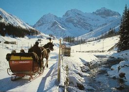 DAVOS Schlitten-Fahrt im Sertigtal