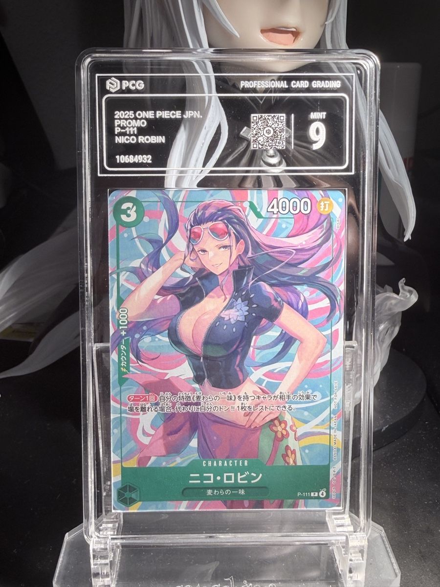 Nico Robin P-111 Promo One Piece Japanese PCG 9 Mint (Gebraucht) in St ...