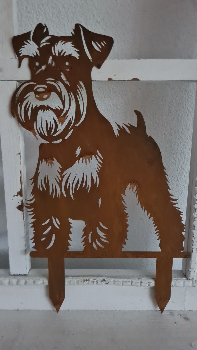 Alle Dekorationen: Roststecker Hund  – Neu und originalverpackt aus Böttstein von decodor-angi