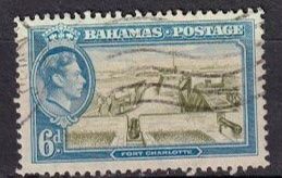 Bahamas, Mi 114 ⊙,  KW €1.10