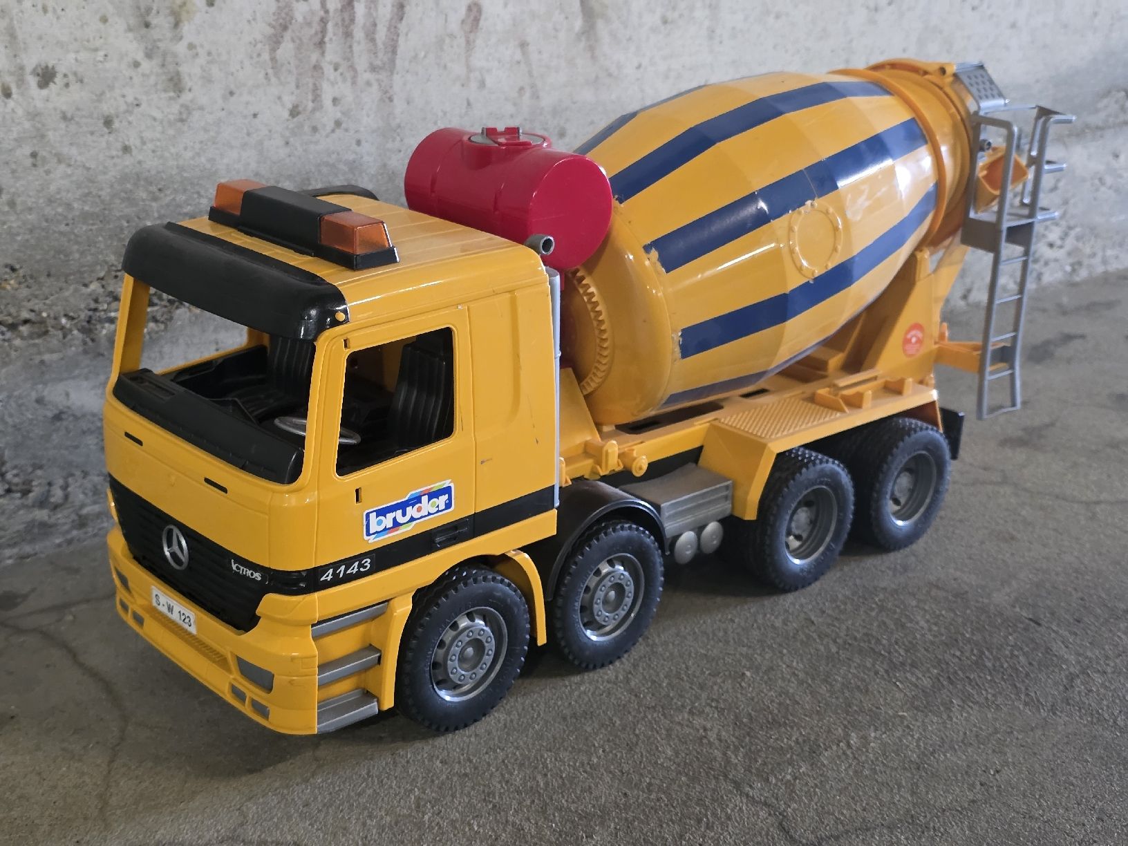 Bruder Giocattoli: Bruder Betonmischer Spielzeug – Usato da Schaffhausen venduto da m1500se 1