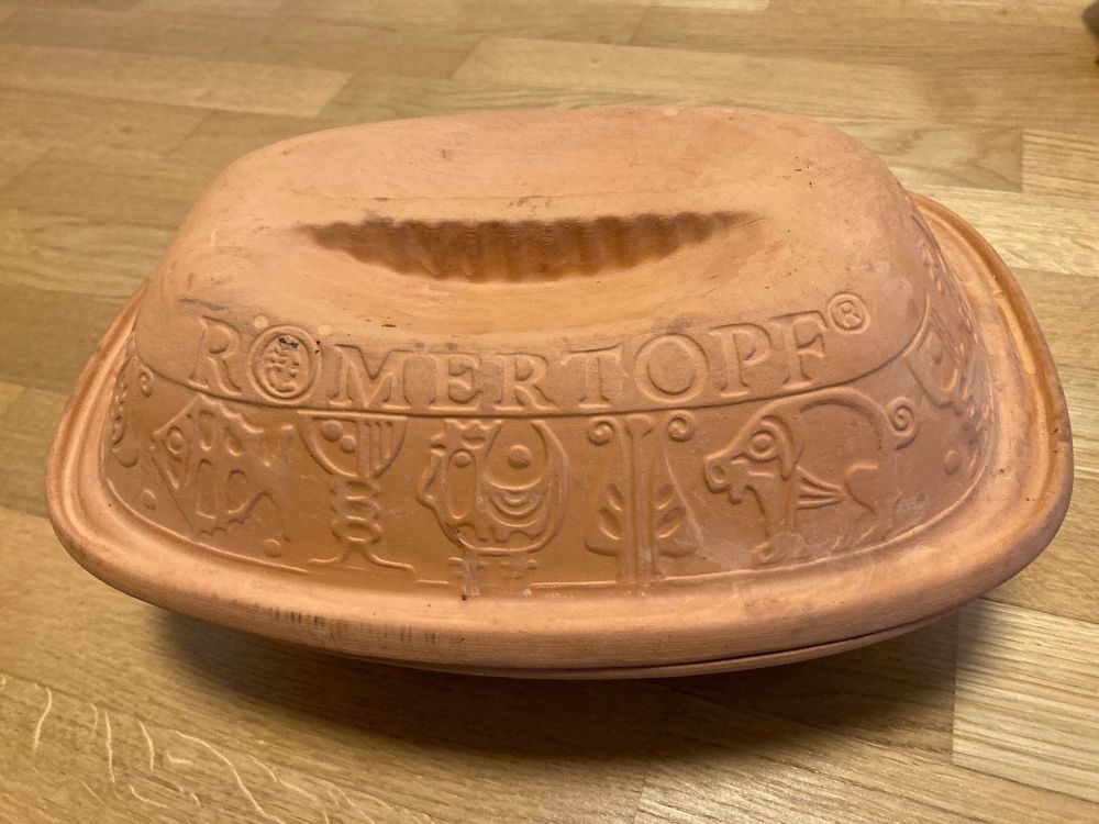 Römertopf mit Deckel Germany 111/neuwertig (Gebraucht) in Berneck für ...