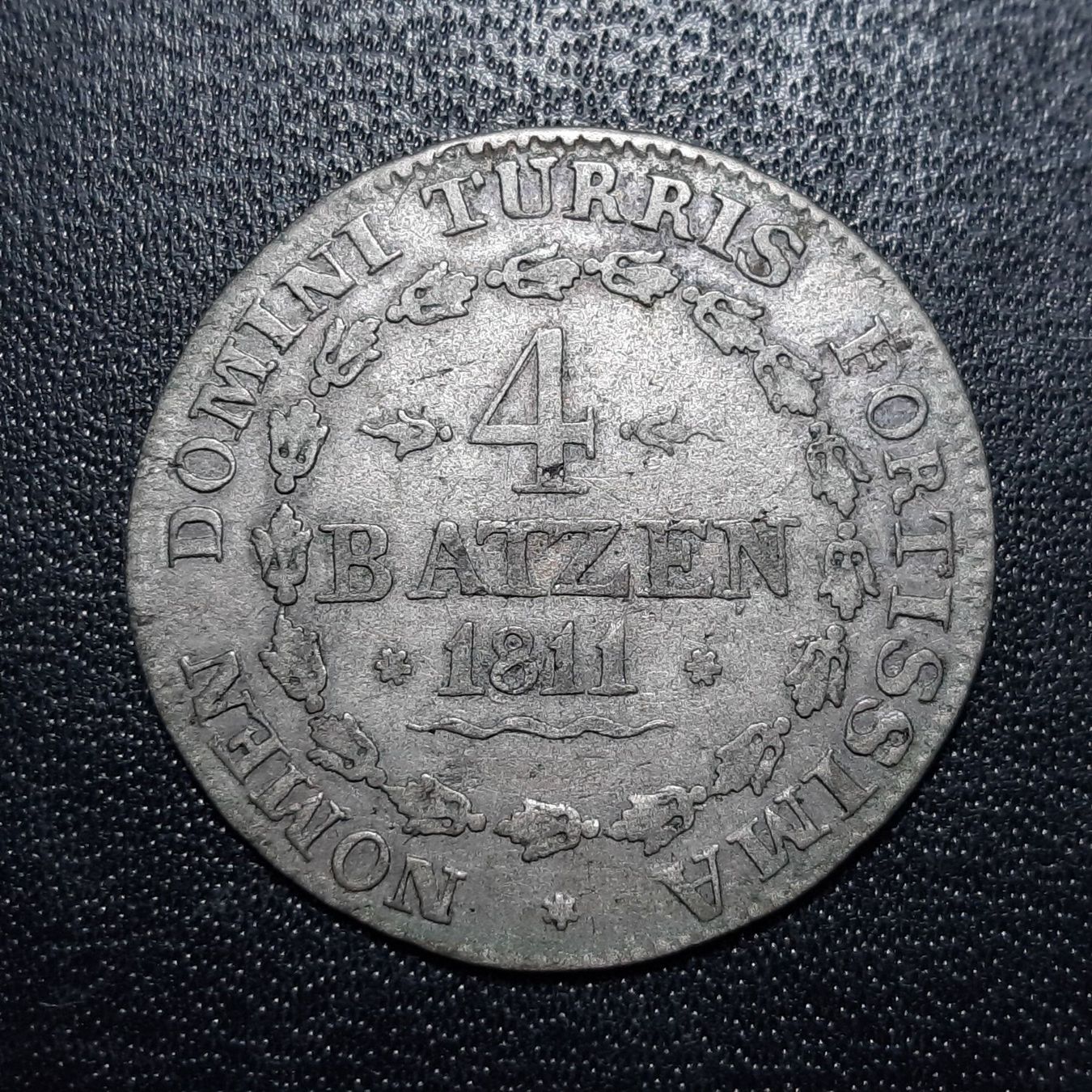 Tutti le monete: 4 Batzen 1811 Schwyz – Usato da Pfäffikon ZH venduto da Schweizer_Muenzen