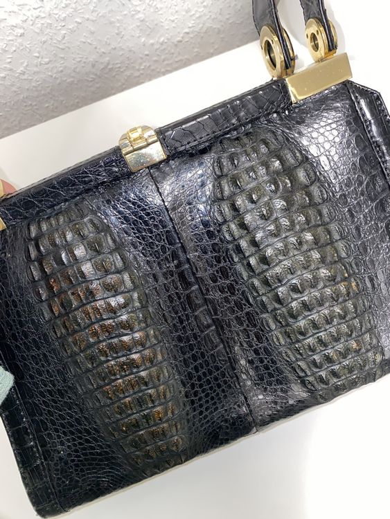 Sac vintage croco sales