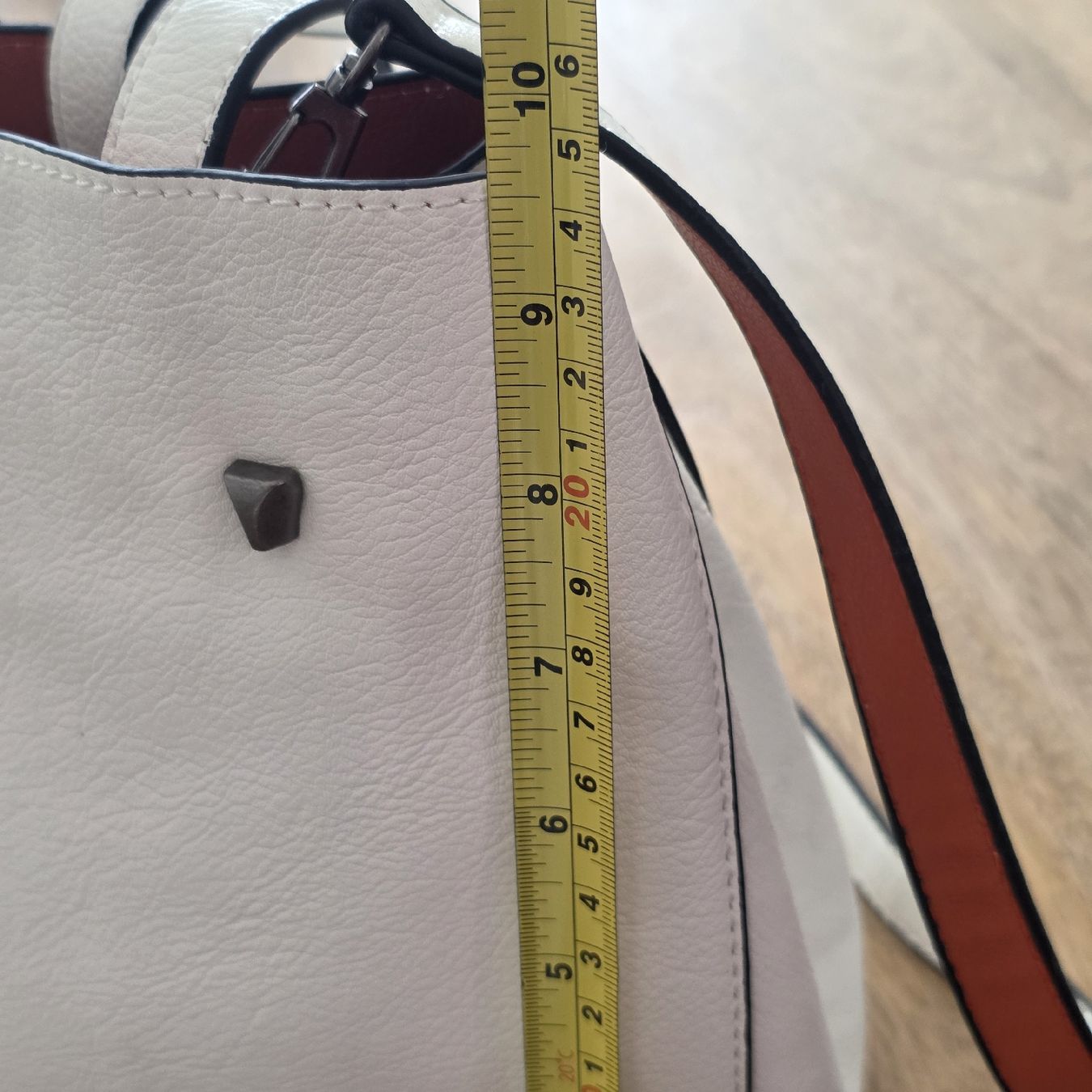 David Jones Taschen für Damen: David Jones Handtasche weiss Leder Optik  – Gebraucht aus Rheinsulz von Gilea 8
