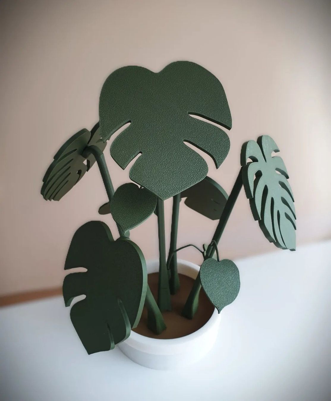 Sottobicchieri: Monstera Pflanze Untersetzer – Nuovo e nell'imballaggio originale da Dietikon venduto da You_Want_We_Print 1