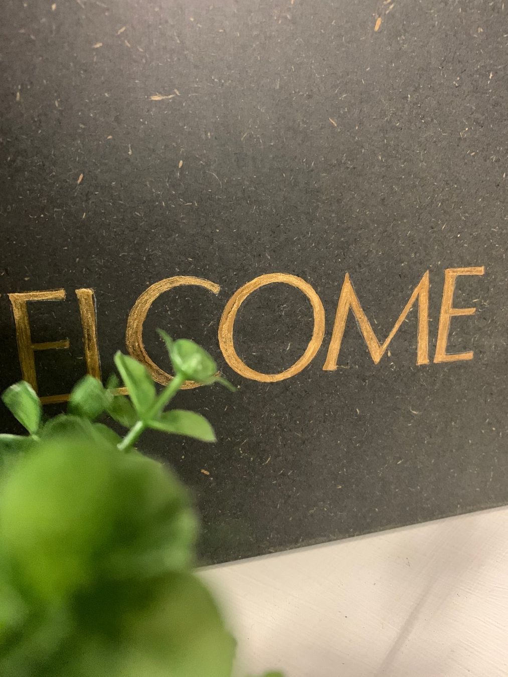 Foto & Immagini: Originelle Holztafel "Welcome" - Unikat - handmade – Nuovo (secondo la descrizione) da St. Gallen venduto da Miousch 2