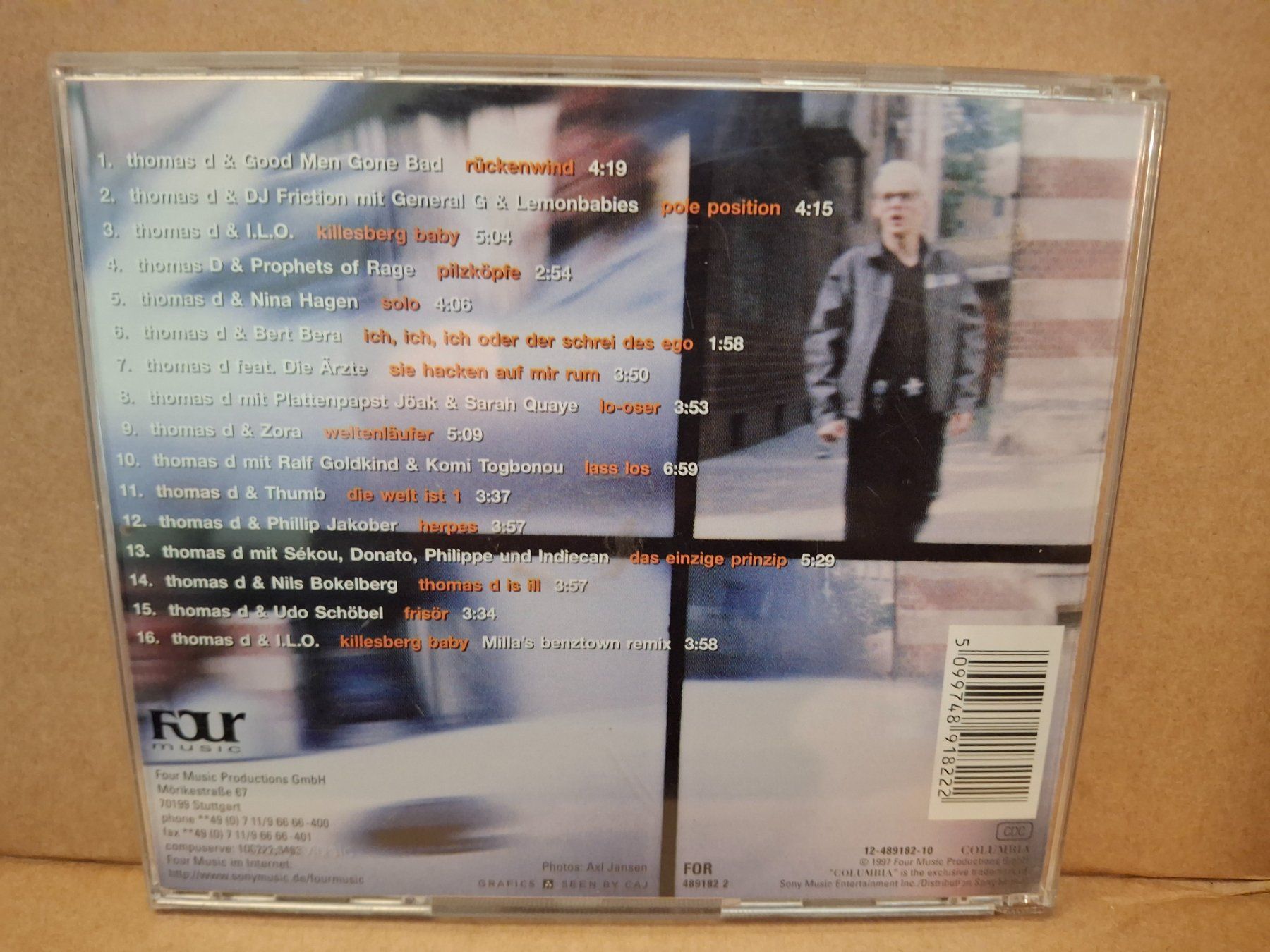 CD: Thomas D – Solo – Usato da St.Gallen venduto da CD_jalamusic 1