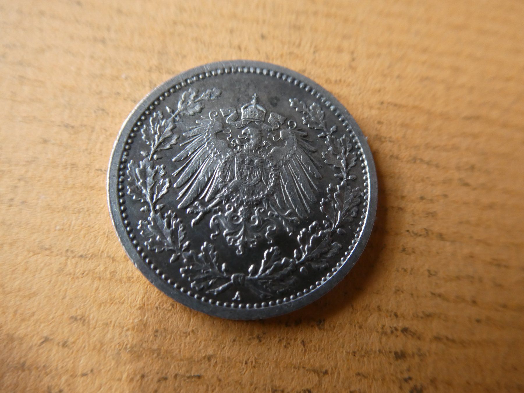 Tutti le monete: Dt. Reich 1918 A, 1/2 Silbermark – Usato da Hinterforst venduto da Rohusri 1