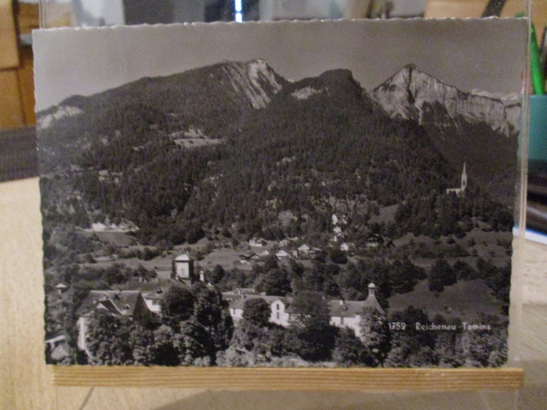 Cartoline postali: Reichenau Tamins  Postkarte    1 – Usato da Felsberg venduto da sanwill