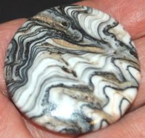 Cabochon L-7331 – Zebra Onyx 39x39mm 73.65 Karat