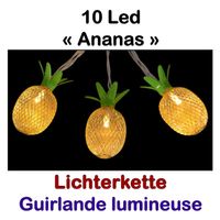 Lichterkette 10 Led Ananas