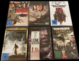 6 Kriegsfilme DVD Set Pearl Harbor Jarhead gebraucht