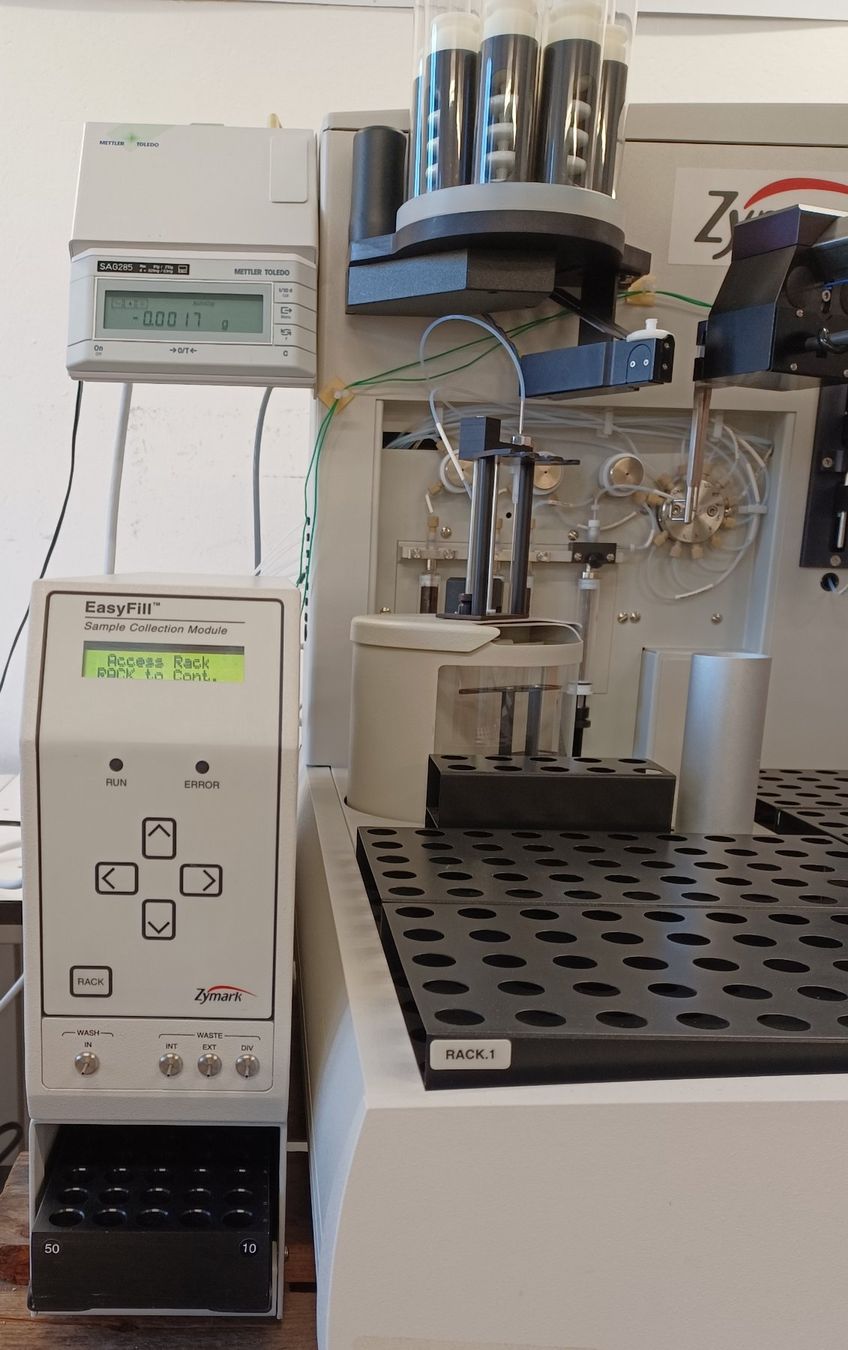 Accessori da laboratorio: Zymark TPW 3 + easy fill sample collection module – Usato da Niederdorf venduto da LeptonAG_Labor 3