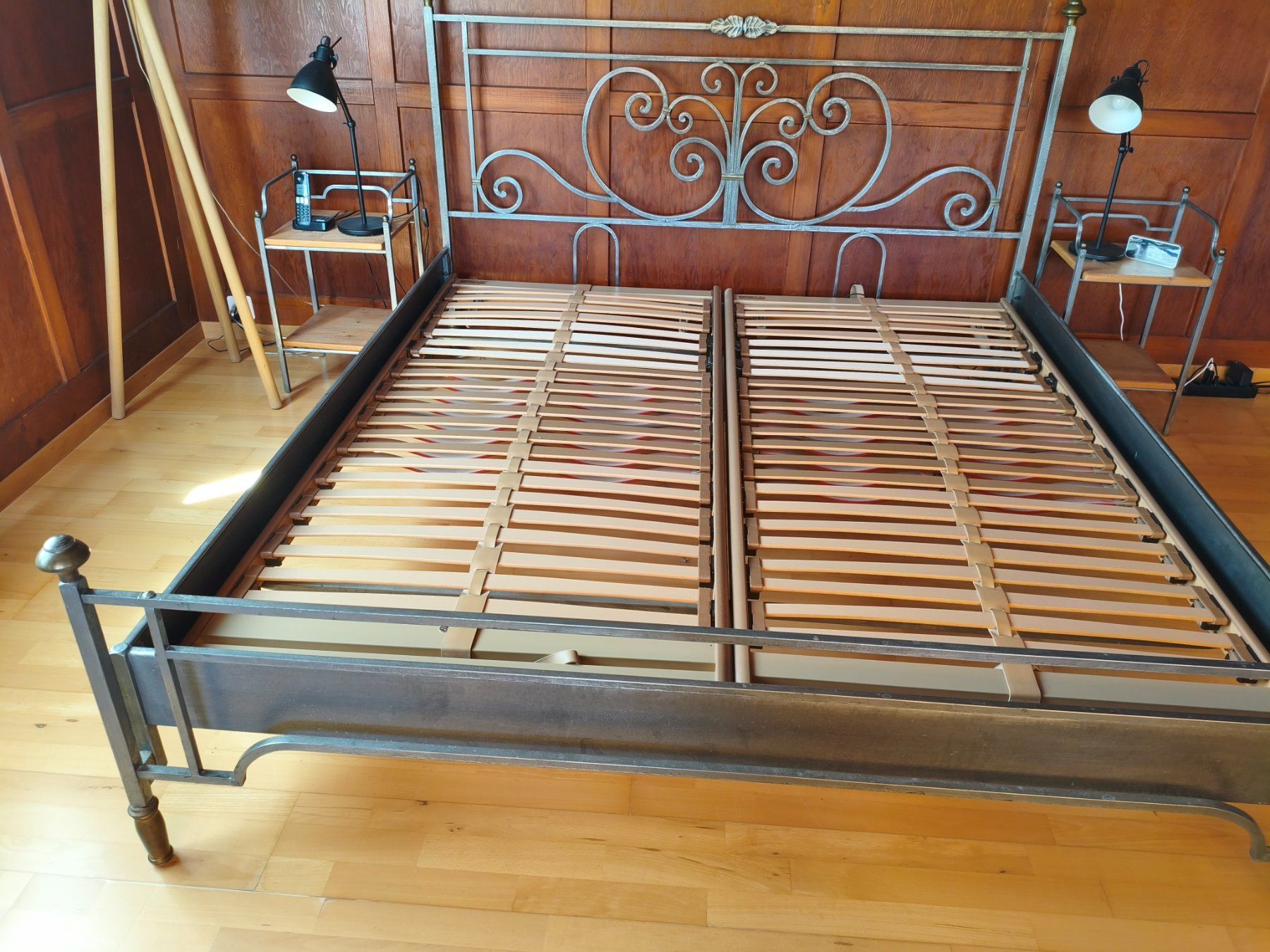 Letti: Doppelbett aus Metall – Usato da Meggen venduto da Tapito 2