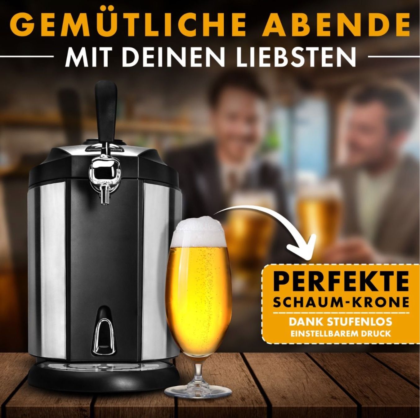 Elettrodomestici da cucina: Bierzapfanlage  edelstahl/schwarz – Nuovo e nell'imballaggio originale da Bülach venduto da StoreInShopSwiss 8