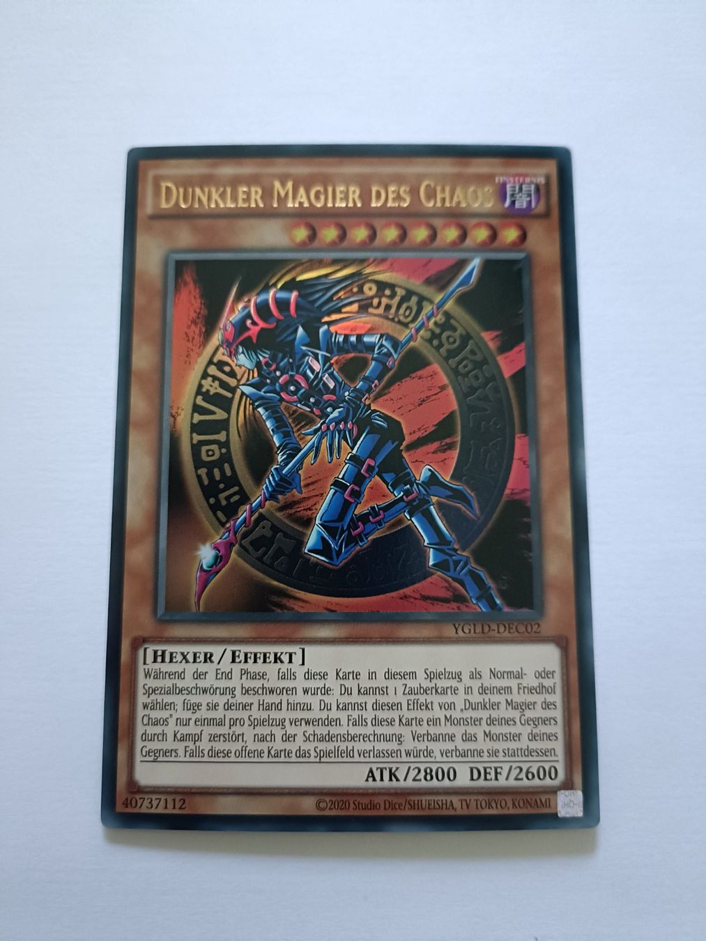 Cartoline: Dunkler Magier des Chaos – Nuovo (secondo la descrizione) da Köniz venduto da Yugicollect