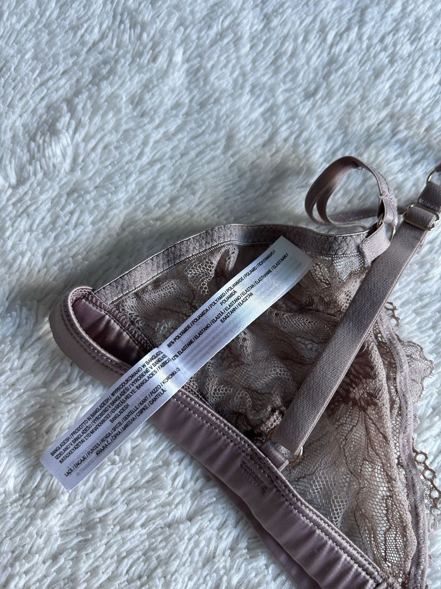 Altra biancheria intima: BH mit Spitze, Grösse S, Beige – Nuovo (secondo la descrizione) da Chur venduto da faja7000 4